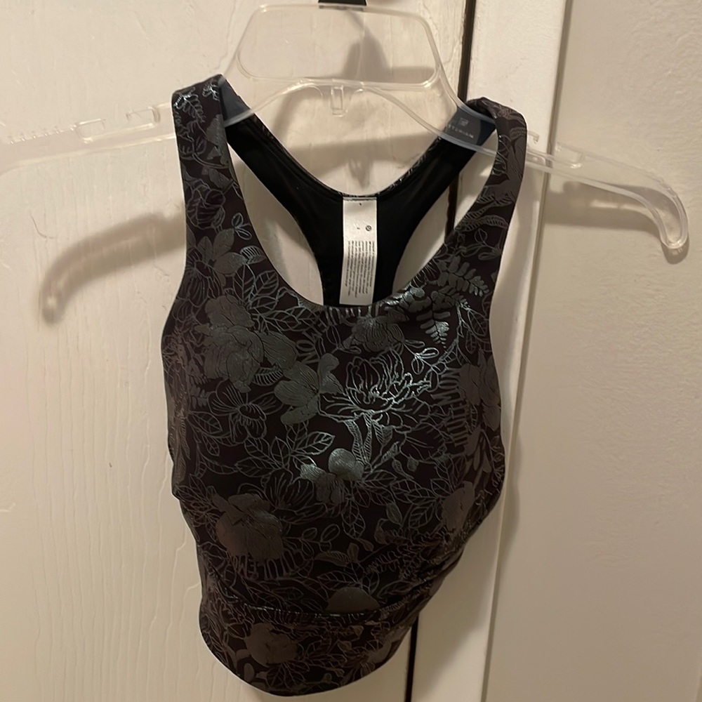 NWOT Lululemon WonderTrain Longline Bra. Medium Support.